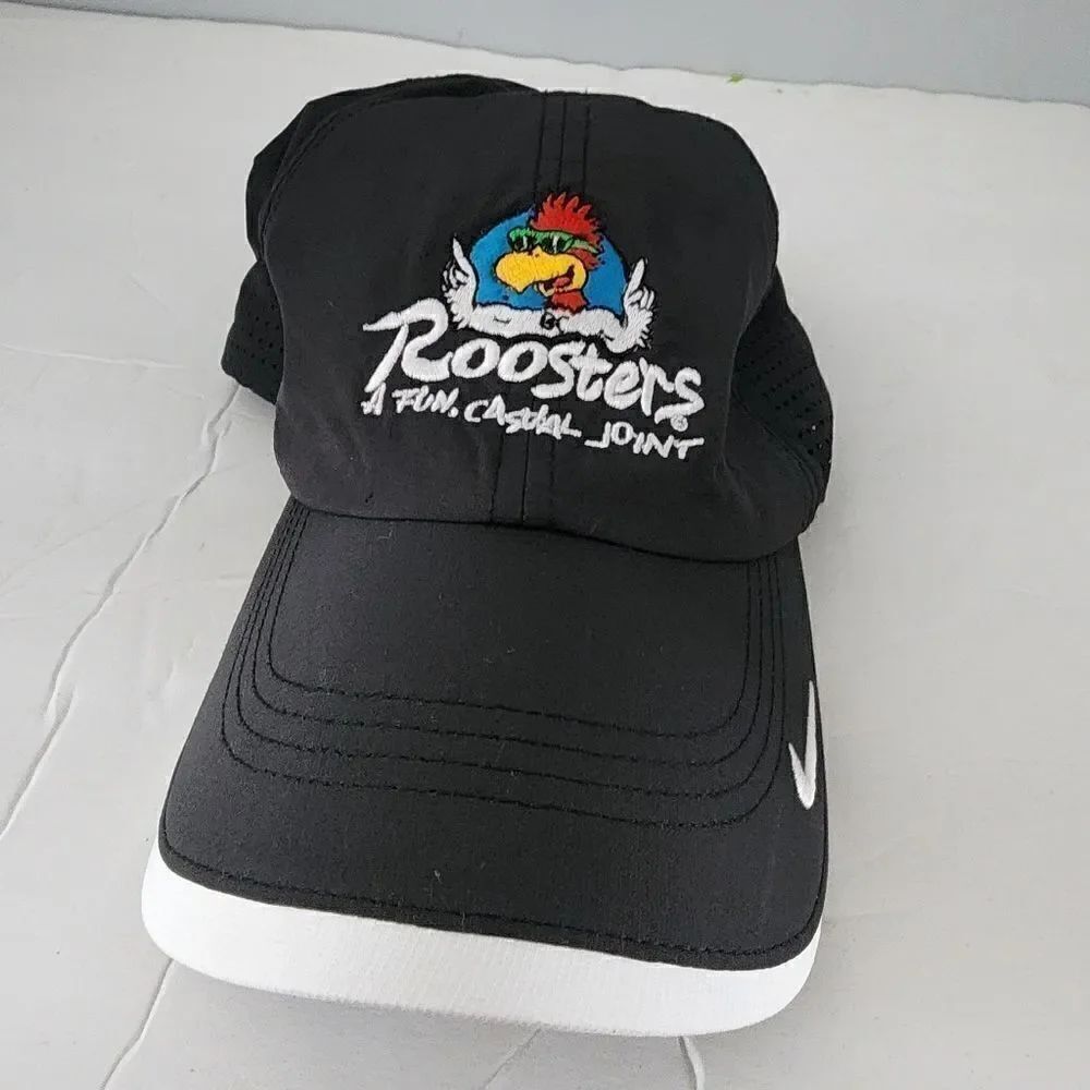 Nike ball hat trucker cap Roosters restaurant